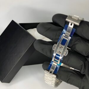 Patek Philippe Geneve – Stainless Steel Luxury Watch - Green Dial - Image 4