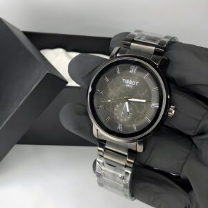 Tissot Grey – Minimalist Luxury Watch with Classic Dial